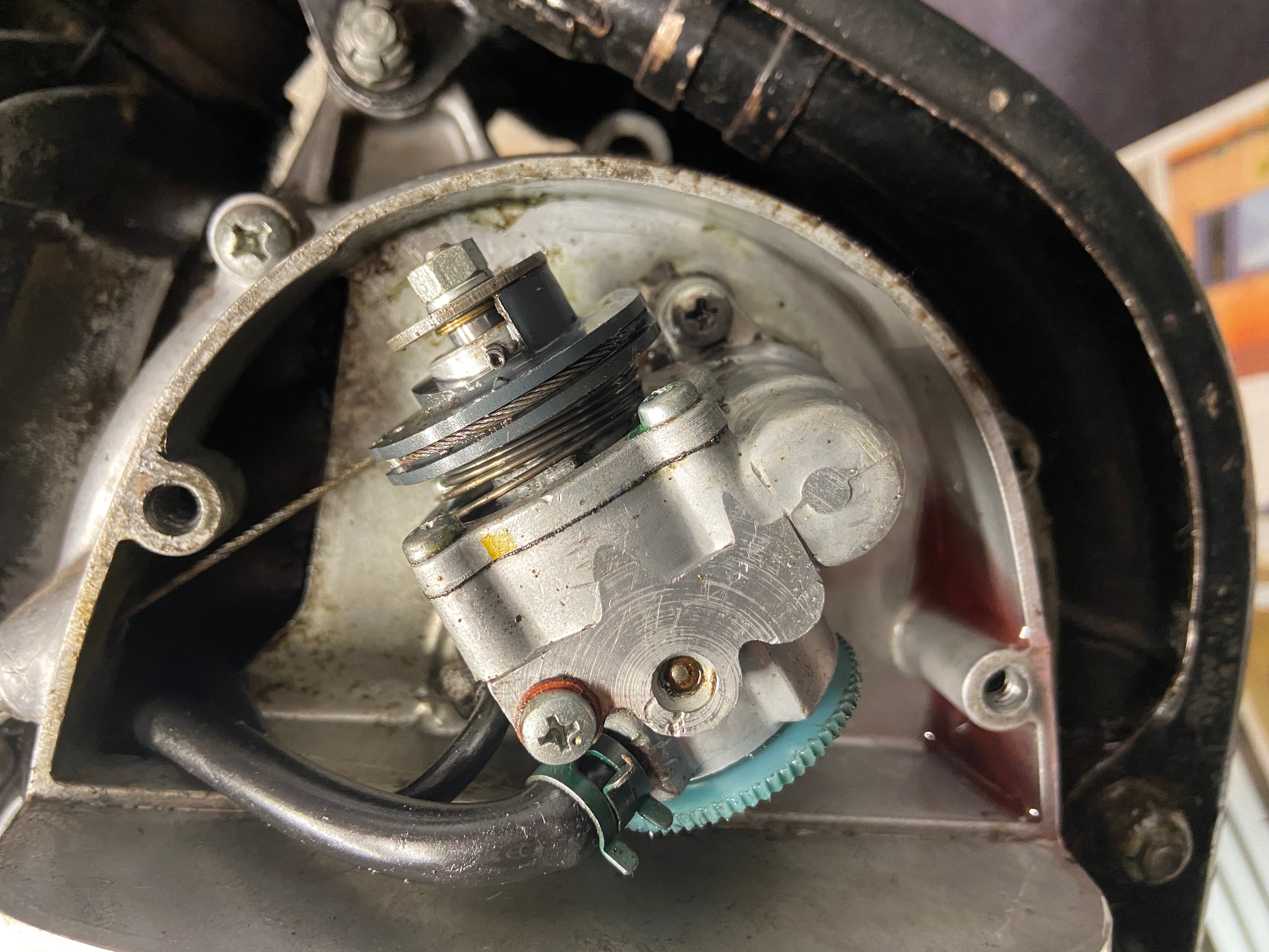 RT2 Oil Pump Leak & Wiring Vintage Enduro Discussions