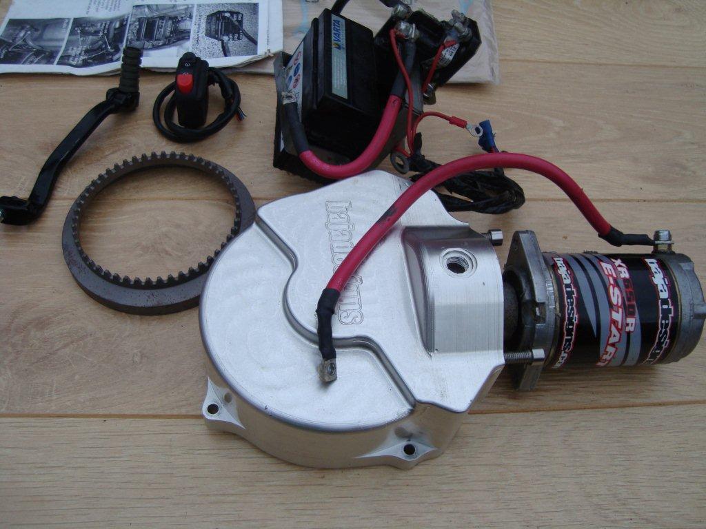 Honda xr400 electric start conversion kit #1